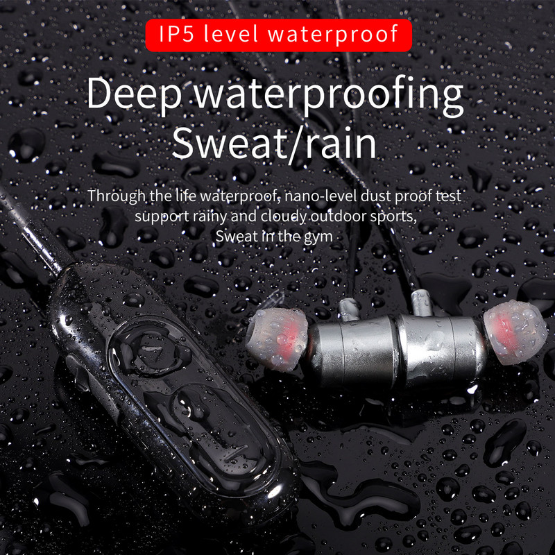 Căști Bluetooth cu fixare cu microfon Stereo Subwoofer Căști Buletooth Standby lung Reducere zgomot Căști fără fir