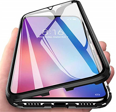 360 täiskaitsega metallist magnetiline kahepoolne klaasümbris Xiaomi Redmi Note 10 11 12 10S 8 9 T 9S 9A 9C 7 Poco M3 F3 X3 Pro jaoks