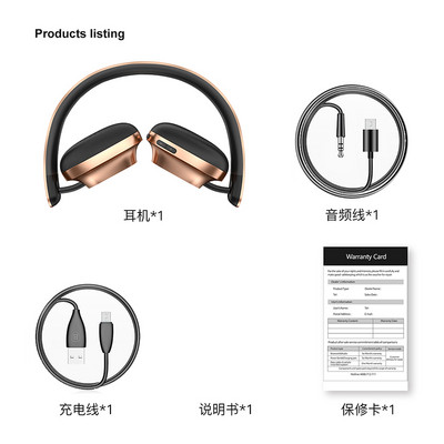 Ασύρματα ακουστικά Bluetooth Ασύρματα ακουστικά με Mic Gaming Headset Stereo 3,5mm βύσμα