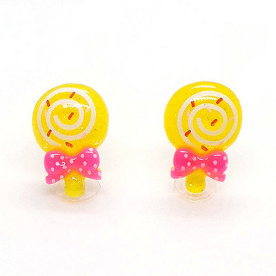 Kawaii 20db Nail Charms Kawaii Pink Cartoon Donut Ice Cream Bear/Candy/Nallipop kevert gyanta akril barkácsolás körömdíszítéshez