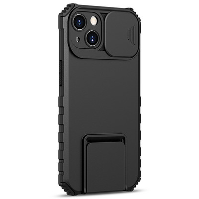 Uus Stereo Stand Push Pull Objektiivi kaitseümbris Fundas Xiaomi Redmi Note 11 T10 S 10C 9A 9 9C 9T 8 POCO M3 X3 X4 Pro kate