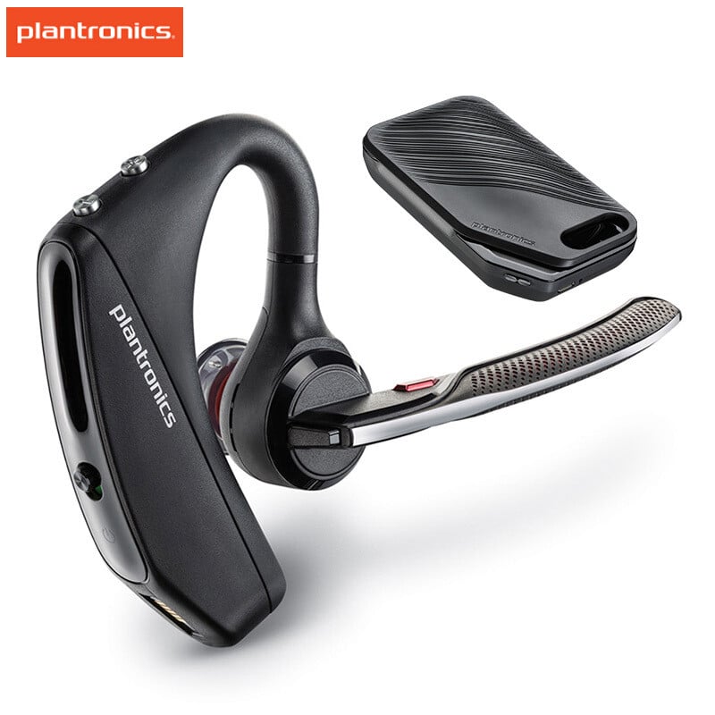Noul căști wireless Bluetooth Plantronics Voyager 5200, cu anulare a zgomotului, pentru căști pentru afaceri, activată prin software Tehnologie Windsmart