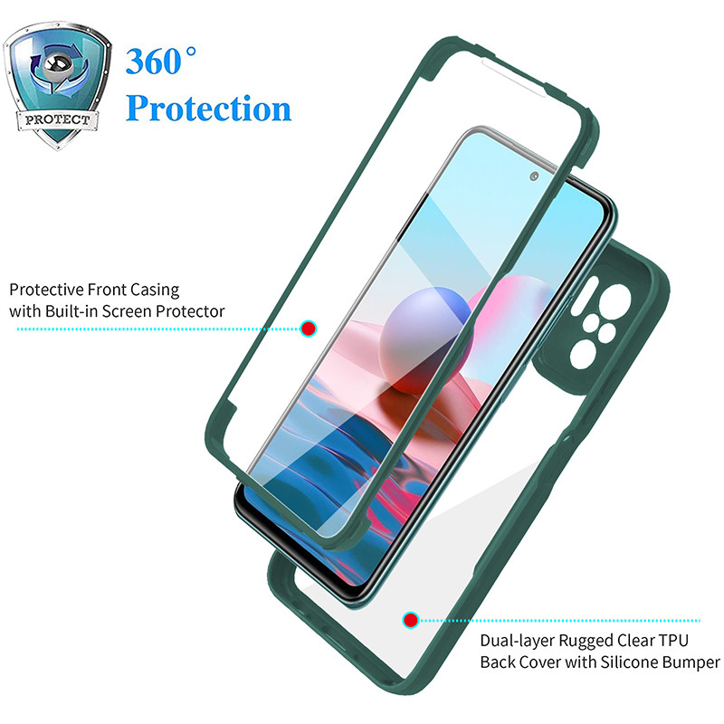 360 Full Protection dvostrana TPU maska za Xiaomi 11T Redmi Note 10 11 9 9T 9S 9A 9C K40 otporna na udarce maska za POCO M3 X3 Pro