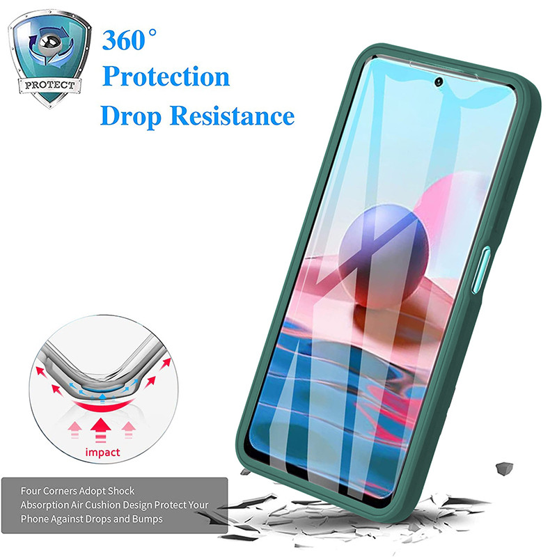 360 Full Protection dvostrana TPU maska za Xiaomi 11T Redmi Note 10 11 9 9T 9S 9A 9C K40 otporna na udarce maska za POCO M3 X3 Pro