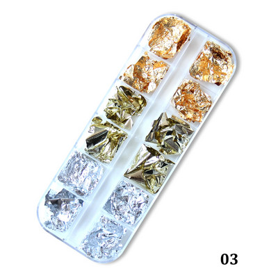 3D Dry Flower Nail Art Διακόσμηση Πραγματικά μίνι αυτοκόλλητα αποξηραμένα άνθη Φυσικά σχέδια με λουλουδάτα γοητεία DIY Αξεσουάρ για νύχια μανικιούρ