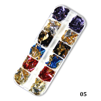 3D Dry Flower Nail Art Διακόσμηση Πραγματικά μίνι αυτοκόλλητα αποξηραμένα άνθη Φυσικά σχέδια με λουλουδάτα γοητεία DIY Αξεσουάρ για νύχια μανικιούρ