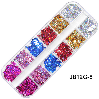 3D Dry Flower Nail Art Διακόσμηση Πραγματικά μίνι αυτοκόλλητα αποξηραμένα άνθη Φυσικά σχέδια με λουλουδάτα γοητεία DIY Αξεσουάρ για νύχια μανικιούρ