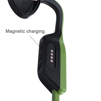 Adzuki bean Bone Conduction Headphones Bluetooth 5.0 Αδιάβροχα ακουστικά για αθλητικό τρέξιμο Αδιάβροχα ακουστικά HIFI Hands-free