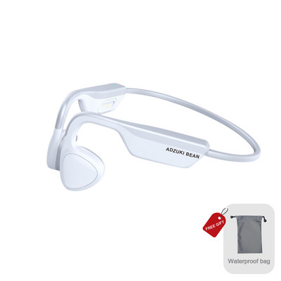 Slúchadlá Adzuki Bean s kostným vedením, Bluetooth 5.0, vodotesné, pre šport, beh, vodotesné, HIFI handsfree slúchadlá
