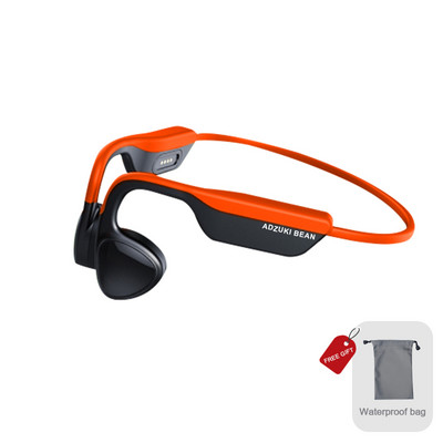 Slúchadlá Adzuki Bean s kostným vedením, Bluetooth 5.0, vodotesné, pre šport, beh, vodotesné, HIFI handsfree slúchadlá