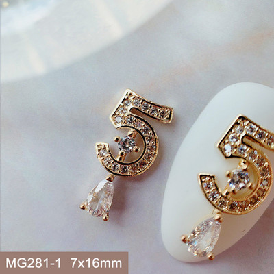 10 komada Love Flower Leptir mašna Legura Nail Art Cirkon Pearl Crystal Metal Manikura Nokti Accesorios Supplies Decorations Charms
