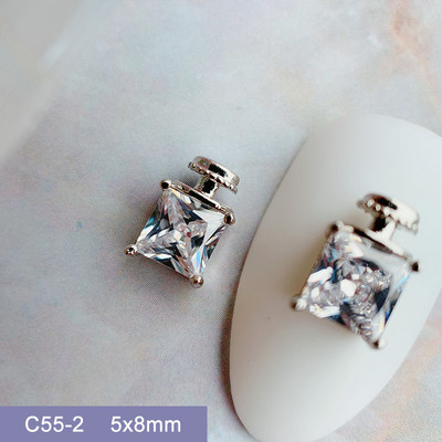 10 komada Love Flower Leptir mašna Legura Nail Art Cirkon Pearl Crystal Metal Manikura Nokti Accesorios Supplies Decorations Charms