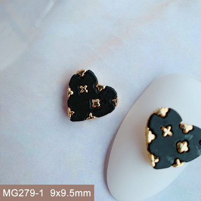 10 komada Love Flower Leptir mašna Legura Nail Art Cirkon Pearl Crystal Metal Manikura Nokti Accesorios Supplies Decorations Charms