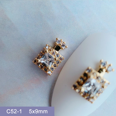 10 komada Love Flower Leptir mašna Legura Nail Art Cirkon Pearl Crystal Metal Manikura Nokti Accesorios Supplies Decorations Charms