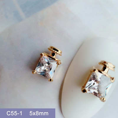 10 komada Love Flower Leptir mašna Legura Nail Art Cirkon Pearl Crystal Metal Manikura Nokti Accesorios Supplies Decorations Charms