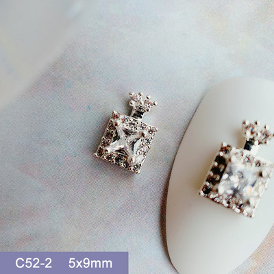 10 komada Love Flower Leptir mašna Legura Nail Art Cirkon Pearl Crystal Metal Manikura Nokti Accesorios Supplies Decorations Charms