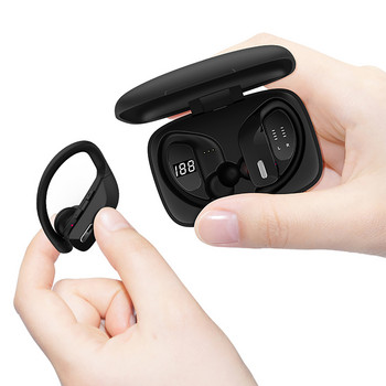 Νέα ασύρματα ακουστικά Bluetooth Hands-free αθλητικά gaming ακουστικά για Smartphone T17 Tws Χονδρική Αδιάβροχα ακουστικά με γάντζο αυτιών