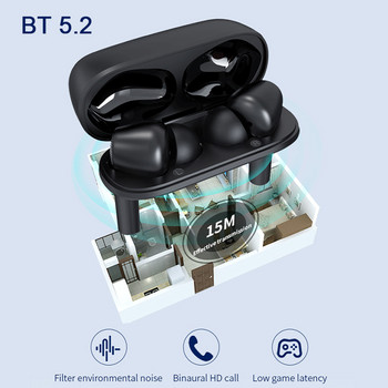 Ασύρματα ακουστικά Bluetooth J8 TWS ANC/ENC Ακουστικά με έλεγχο αφής μείωσης θορύβου με μικρόφωνο IPX5 αδιάβροχο ακουστικό κλήσης HD