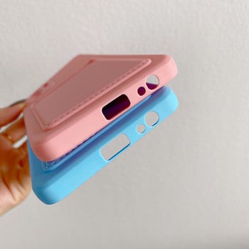 Портфейл Картодържател Мек силиконов калъф за Xiaomi Redmi Note 11S 11T 11 10 9 S 9A 9C 9T 8 Pro Funda Poco X3 F3 M3 M4 X4 Pro Cover