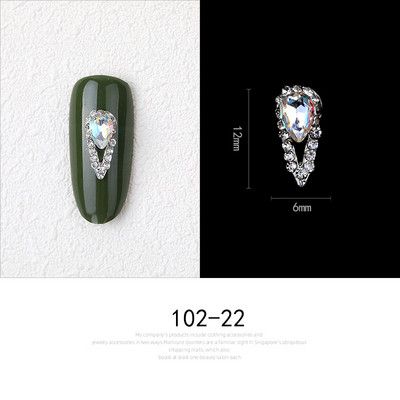 10 darab színes strassz körömdísz arany drágakő köröm strassz köröm díszítés hold csillag alakú ékszer design