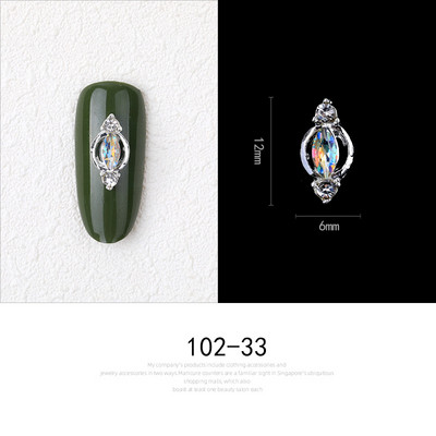 10 darab színes strassz körömdísz arany drágakő köröm strassz köröm díszítés hold csillag alakú ékszer design
