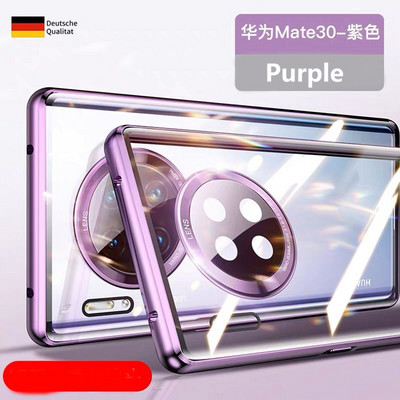 Objektiivi kaitse metallist magnetümbris Huawei P50 P40 P30 Pro Mate 50 40 30 20 Pro kaamerakaitse kahepoolne klaaskate