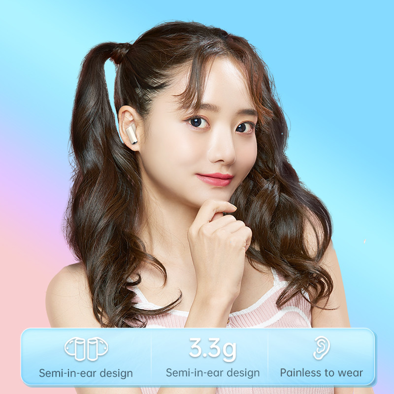 Ασύρματο ακουστικό Picun X6 TWS Bluetooth 5.3 Dual Stereo Noise Reduction Bass Control Touch ακουστικά με κουτί φόρτισης μικροφώνου