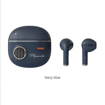 LIBERFEEL Безжични слушалки Bluetooth V5.1 Слушалки IPX4 Водоустойчиви спортни слушалки Ретро слушалки за поставяне в ухото за смарт телефон