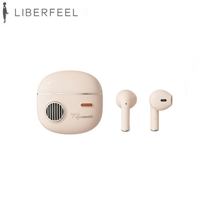 LIBERFEEL Ασύρματα ακουστικά Bluetooth V5.1 Ακουστικά IPX4 Αδιάβροχα αθλητικά ακουστικά Semi-in-ear Retro ακουστικά για έξυπνο τηλέφωνο