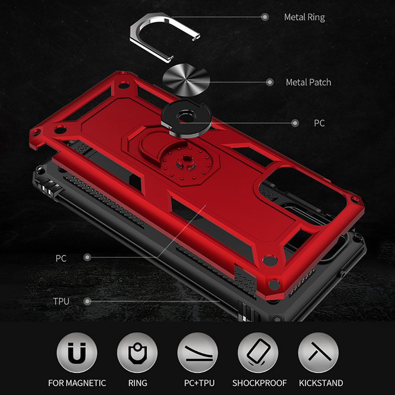 Samsung Galaxy A32 A72 A52 A42 A02 A12 A22 Armor automagneti korpuse A71 A70 A51 A50 A31 F52 A21S A03S A10 A82 A22 M31 M21 jaoks.