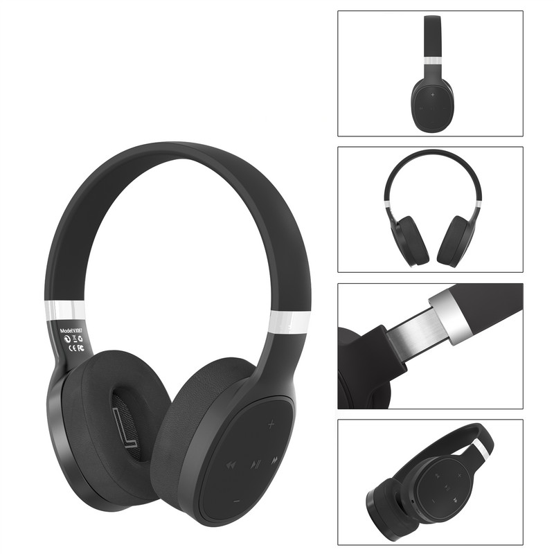 VJ087 Bluetooth 5.0 slušalice Stereo HIFI bežične slušalice s mikrofonom Modna šarena Handfree igra za PC pametni telefon