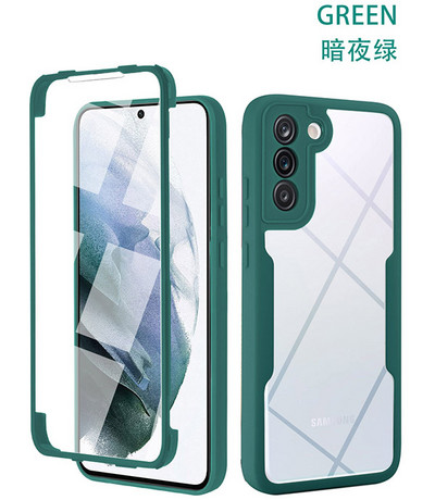 Θήκη πλήρους προστασίας 360 για Samsung S21 S22 Plus Ultra A32 A12 A22 A21S A52 A72 A82 A13 A33 A53 A71 A51 A30 διπλής όψης