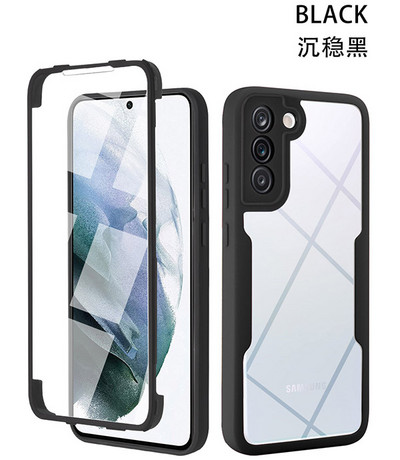 Θήκη πλήρους προστασίας 360 για Samsung S21 S22 Plus Ultra A32 A12 A22 A21S A52 A72 A82 A13 A33 A53 A71 A51 A30 διπλής όψης
