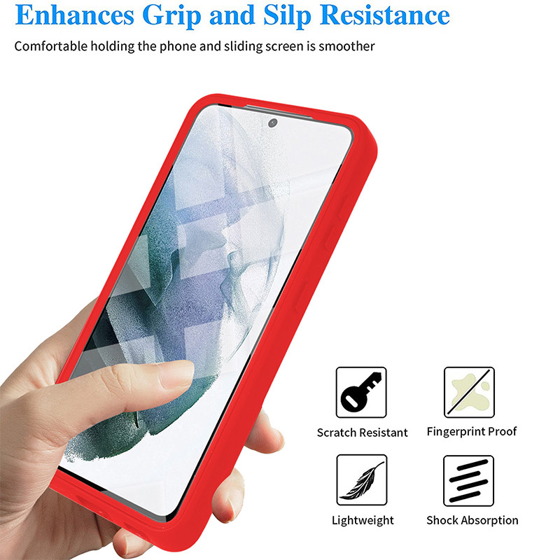 360 täiskaitseümbris Samsung S21 S22 Plus Ultra A32 A12 A22 A21S A52 A72 A82 A13 A33 A53 A71 A51 A30 kahepoolsele ümbrisele