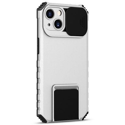 Мек и твърд 2 в 1 калъф със скоба за OPPO A74 A54 A16 A15 S A72 A96 A95 A55 A53 Push-Pull защита на обектива Funda Cover Reno 6 5