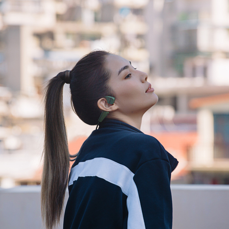 Căști cu Bluetooth originale Padmated S30 cu conducție osoasă Căști sport sport cu ureche deschisă IPX5, impermeabile, cu durată lungă de viață a bateriei.