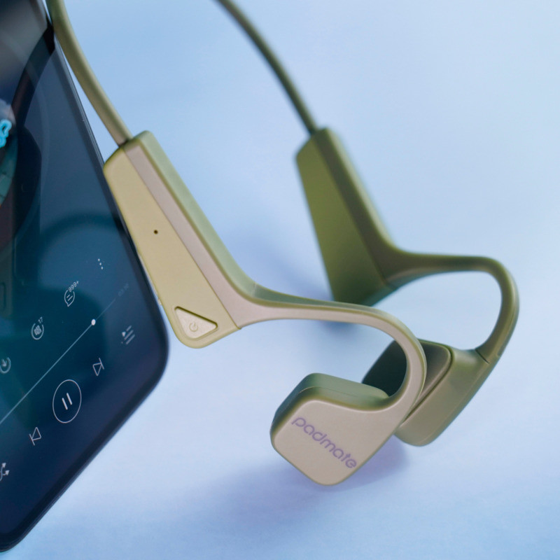 Căști cu Bluetooth originale Padmated S30 cu conducție osoasă Căști sport sport cu ureche deschisă IPX5, impermeabile, cu durată lungă de viață a bateriei.