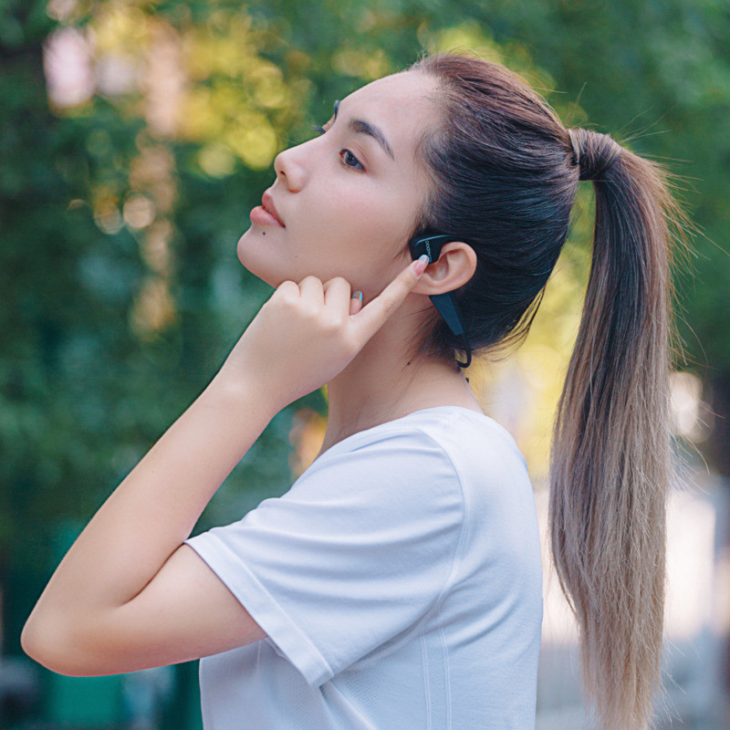 Căști cu Bluetooth originale Padmated S30 cu conducție osoasă Căști sport sport cu ureche deschisă IPX5, impermeabile, cu durată lungă de viață a bateriei.