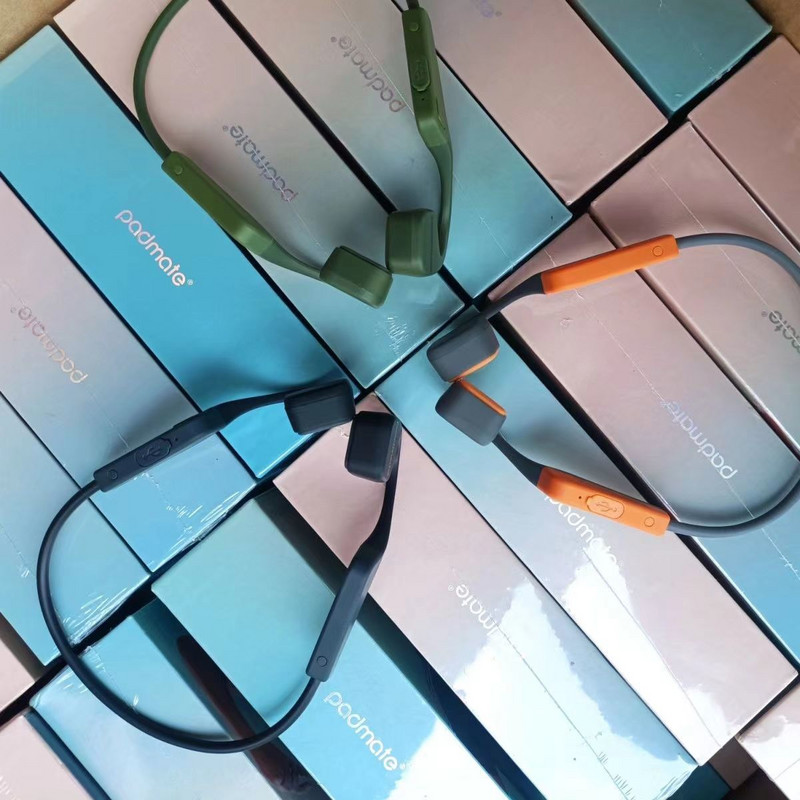 Căști cu Bluetooth originale Padmated S30 cu conducție osoasă Căști sport sport cu ureche deschisă IPX5, impermeabile, cu durată lungă de viață a bateriei.