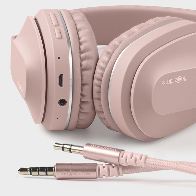 Ασύρματο ακουστικό για κορίτσι Γυναικεία φίλη Bluetooth 5.0 Ασύρματο / Ενσύρματο ακουστικό με ακουστικό Mic Music Sport Ακουστικά