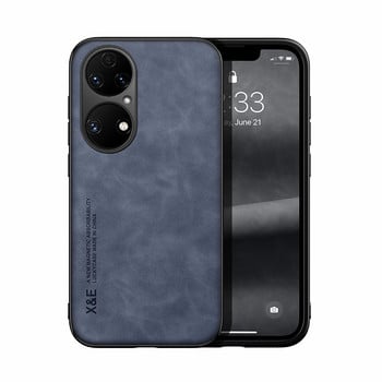 Магнитен кожен калъф Fundas за Huawei P50 P40 P30 P20 Lite Mate 40 30 20 X Nova 10 9 7 6 SE Pro Lens All Inclusive Задни капаци