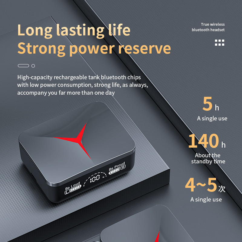 2023 UUS juhtmevaba Bluetooth-peakomplekt Sports TWS mängukõrvaklapid Mürasummutus Fone Bluetooth-kõrvaklapid Juhtmeta kõrvaklapid