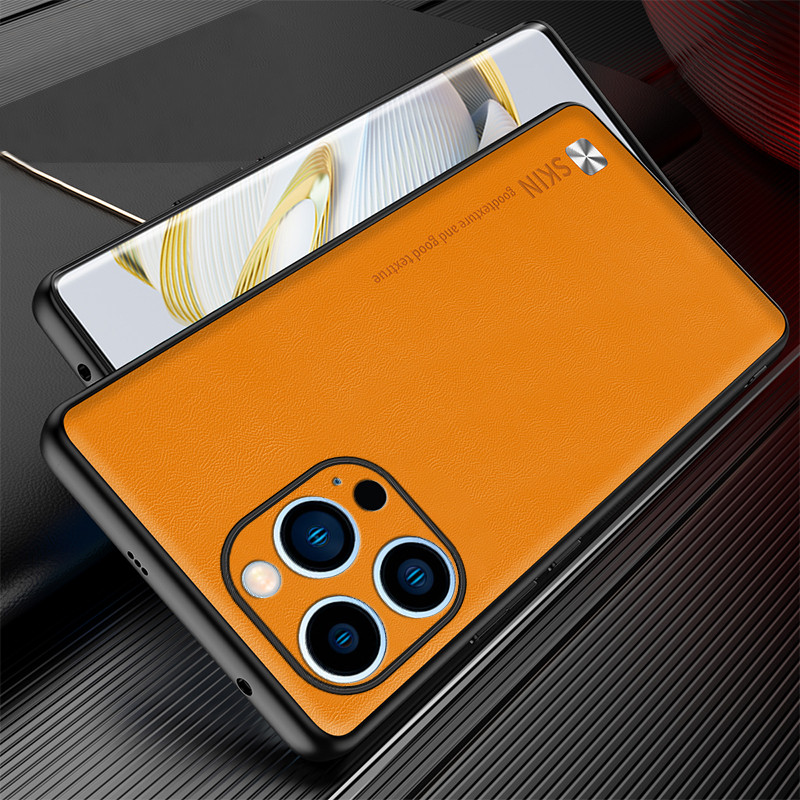 Luksuslik objektiivi kaitsev nahkümbris iPhone 14 13 12 11 Pro Max X XR XS Max põrutuskindel tagakaas 8 7 Plus Coque Fundase jaoks