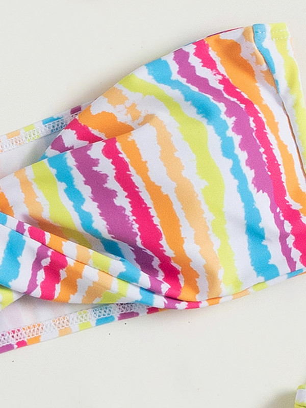 Seksualus bikinio bikinio komplektas Bandeau Moteriškas maudymosi kostiumėlis Spausdinti maudymosi kostiumėliai maudymosi kostiumėliai conjunto biquinis feminino trajes de baño mujer 2022 m.