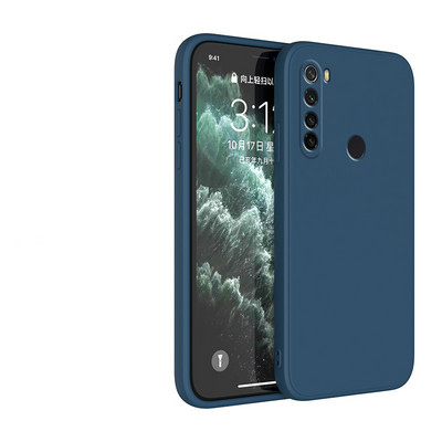 Моден силиконов калъф за телефон с квадратна рамка за Xiaomi Redmi Note 8 8T 9 9S 7 6 5 Pro 9A 9C 8A 6A 5A 4A 4X Матов мек заден капак