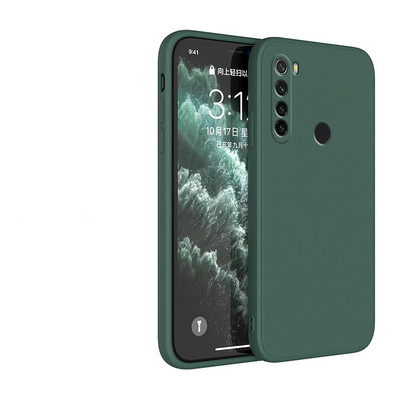 Моден силиконов калъф за телефон с квадратна рамка за Xiaomi Redmi Note 8 8T 9 9S 7 6 5 Pro 9A 9C 8A 6A 5A 4A 4X Матов мек заден капак