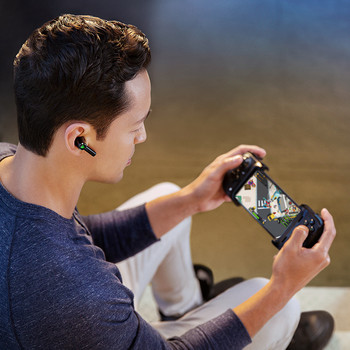 Hammerhead True Wireless Pro 2-ро поколение слушалки с ниска латентност Геймърски ANC слушалки 60ms-закъснение за слушалки Huawei iphone
