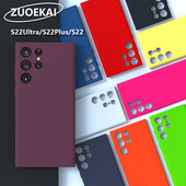 Για Samsung Galaxy S22 Ultra Case Υψηλής ποιότητας Μεταξένιο κάλυμμα σιλικόνης Silky Touch Protective Shell S22 Ultra S22 Plus S22