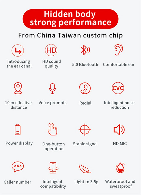 Y30 TWS Bluetooth austiņas Austiņas Gamer True Wireless Earphone Mini Earbuds Sports operētājsistēmai IOS Android беспроводные наушники