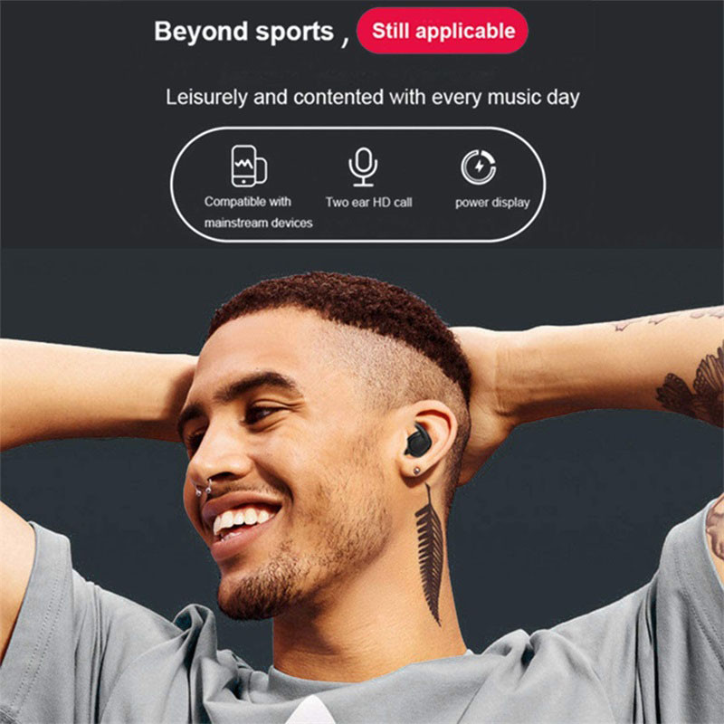 Y30 TWS Bezdrôtové Bluetooth 5.0 Slúchadlá s potlačením hluku 3D stereo zvuk Hudba Slúchadlá do uší pre Android Ios smartfón